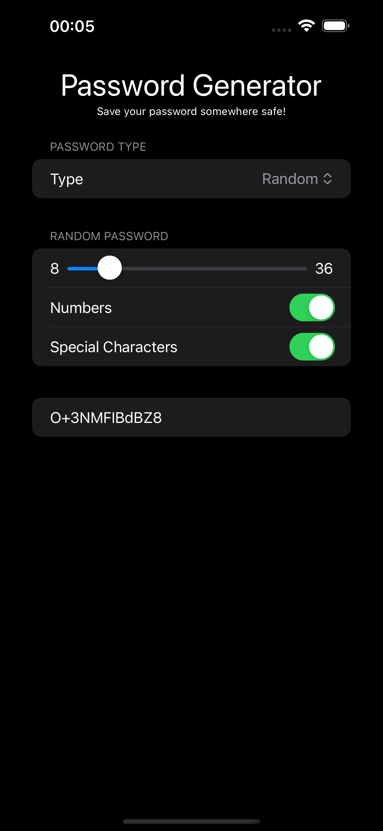 Random Password